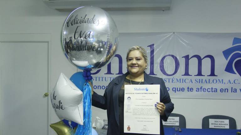 Eva Guadalupe Cristerna Reyes culmina un logro más.