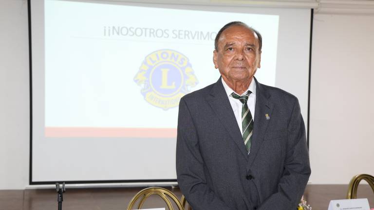 José Martiniano Castañeda Hernández asumió la presidencia del Club de Leones de Mazatlán para el periodo 2026-2027.