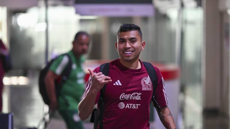 Orbelín Pineda y la Selección Mexicana de futbol ya llegaron a territorio catracho para jugar ante Honduras.