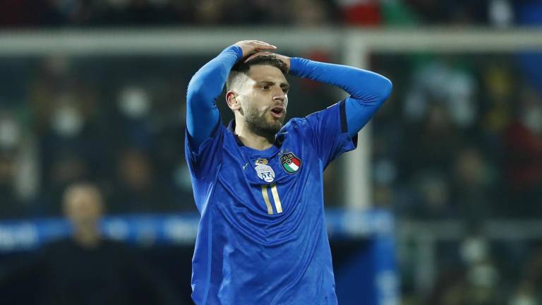 Italia cae ante Macedonia del Norte y queda fuera del Mundial de Qatar