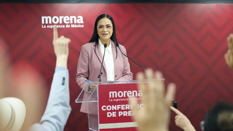 Montiel Reyes encabeza Morena desde el 3 de mayo de 2026 y concluirá su mandato el 1 de octubre de 2027