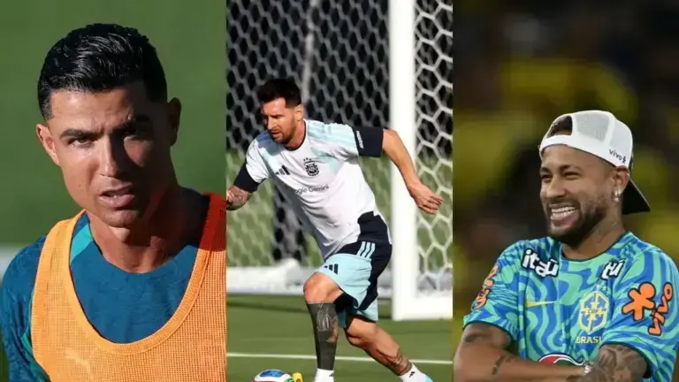 Cristiano, Messi y Neymar.