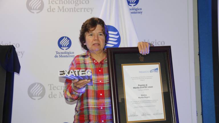 Mónica Murillo es una de las personalidades galardonadas por el Tecnológico de Monterrey.