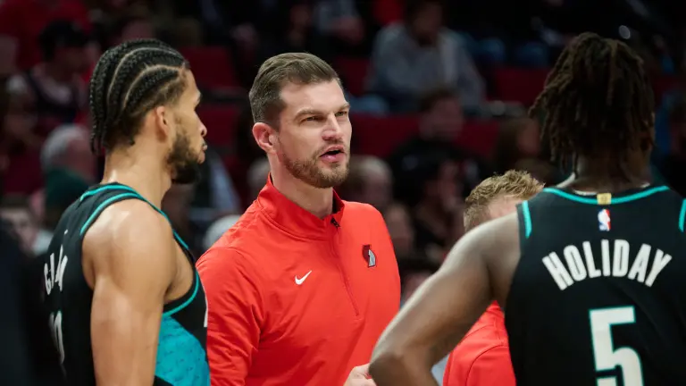 Tiago Splitter terminó como coach interino de los Blazers, que cayeron en la primera ronda de playoffs de la Conferencia Oeste.