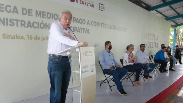 El Gobernador Rubén Rocha Moya dice que no hay miedo en Sinaloa tras la captura de Caro Quintero.