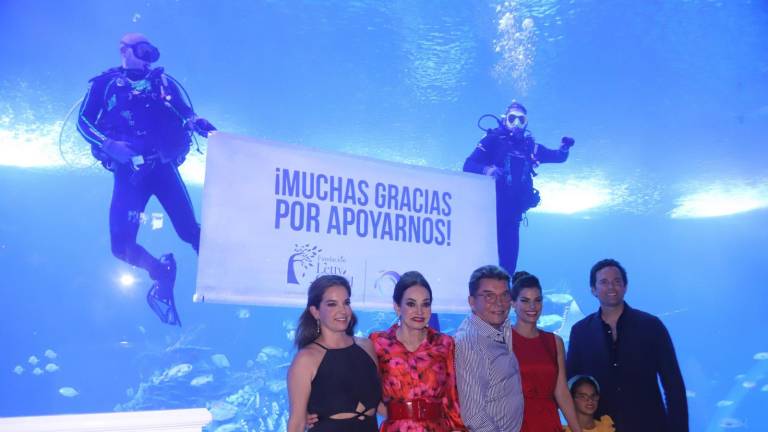 La cena con causa “Maravillas del Océano” fue realizada en el Gran Acuario Mazatlán Mar de Cortés.