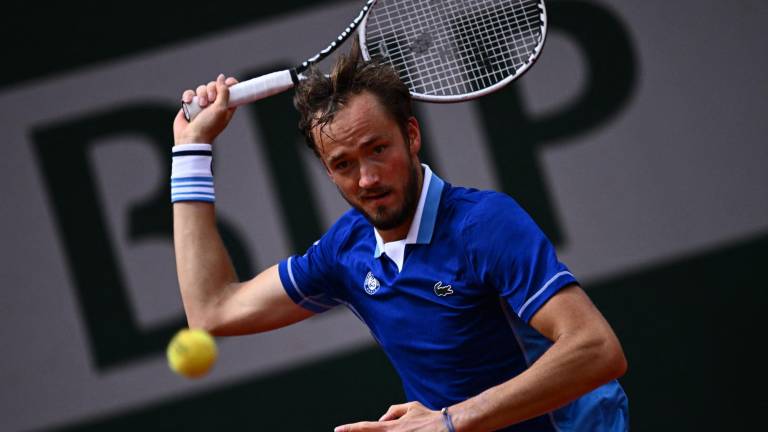 Daniil Medvedev hizo valer su calidad en la arcilla de Roland Garros.