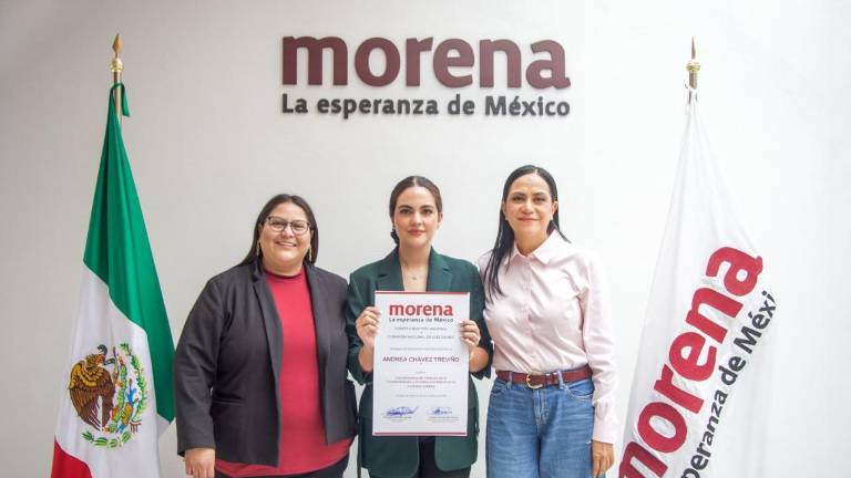 Designación de Andrea Chávez Treviño como coordinadora municipal de defensa de la 4T en Ciudad Juárez.