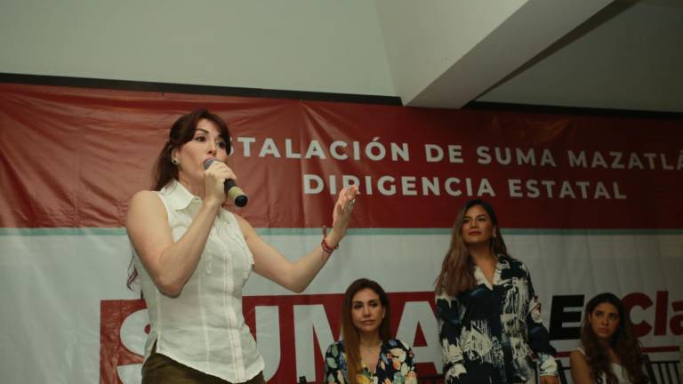 Brinda SUMA Mujeres en Sinaloa su apoyo a Claudia Sheinbaum