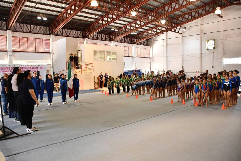 Se inaugura en Culiacán el Campeonato Estatal de Gimnasia Artística