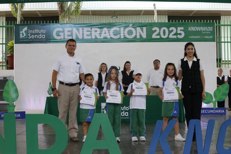 Reconoce el Instituto Senda a sus alumnos de excelencia