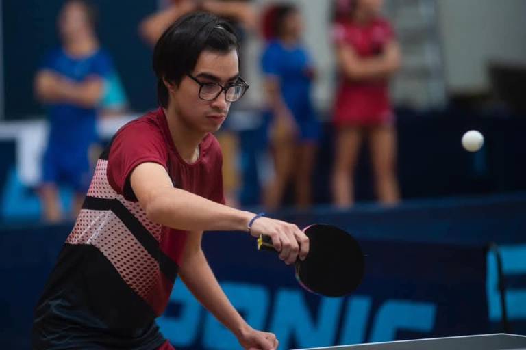 Convocan al tenismesista sinaloense, Manuel González, a los Panamericanos Juveniles 2025