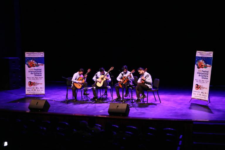 Cautiva el Cuarteto de México con su interpretación a los sinaloenses