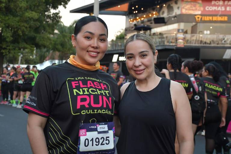 Entre luces, música y diversión realizan primera edición de la Flash Night Run Culiacán