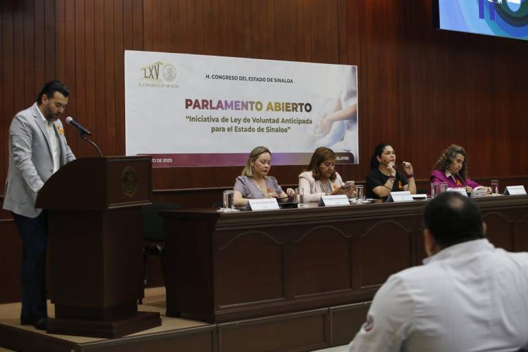 Promueven ‘muerte digna’ para pacientes de fase terminal en Sinaloa desde el Congreso del Estado