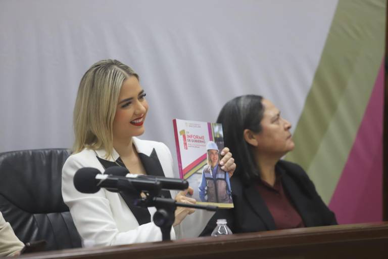 Recalca Alcaldesa en su Primer Informe coordinación para construir un Mazatlán seguro y en transformación