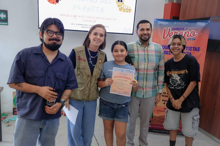 Dicen adiós al taller ‘Pequeños Artistas del Planeta’