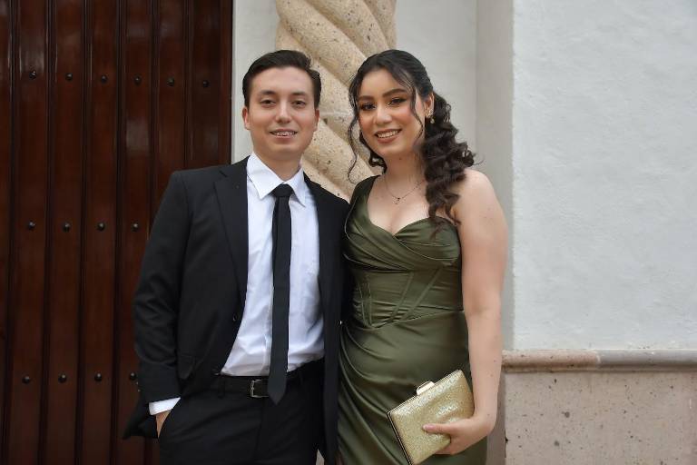 Sofía Castañeda y Juan Pablo Pérez, ya son marido y mujer