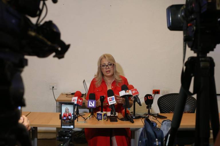 Martha Elena Reyes Zazueta, presidenta de Coparmex en Sinaloa, expone el impacto de la crisis de inseguridad en las empresas.