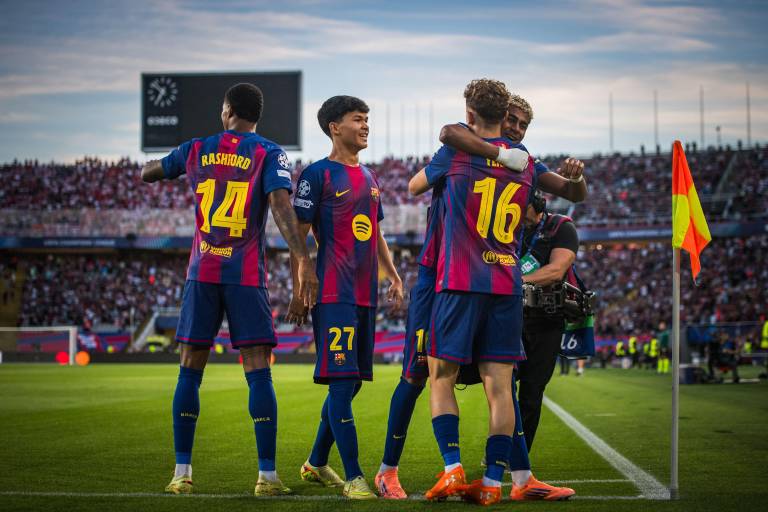 Fermín López lidera con un triplete la goleada del Barcelona