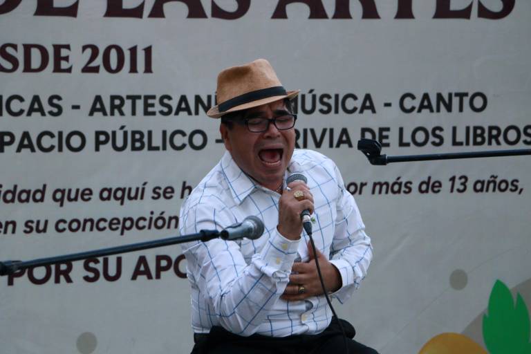 Octavio García y Juleo Calderón sorprenden en el Paseo de las Artes