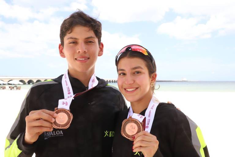 Sinaloa conquista doble bronce en Olimpiada Nacional de Duatlón