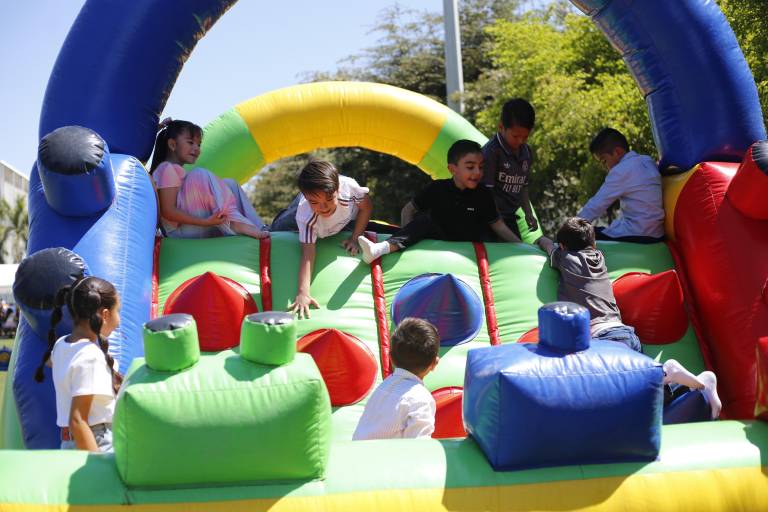 Disfrutan al máximo su Día del Niño en el Senda