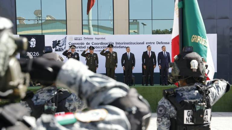 La Secretaría de la Defensa Nacional y de la Seguridad y Protección Ciudadana firmaron un convenio.