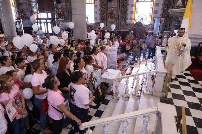 ‘Esta fecha no se debería conmemorar’, dicen buscadoras en misa por el Día Internacional de las Víctimas de Desaparición Forzada