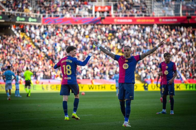 Barcelona logra gran remontada ante el Celta y sigue rumbo al título