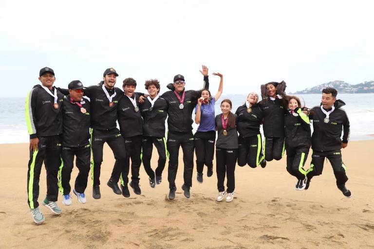 Obtiene Sinaloa cuatro medallas en voleibol de playa de la Olimpiada Nacional