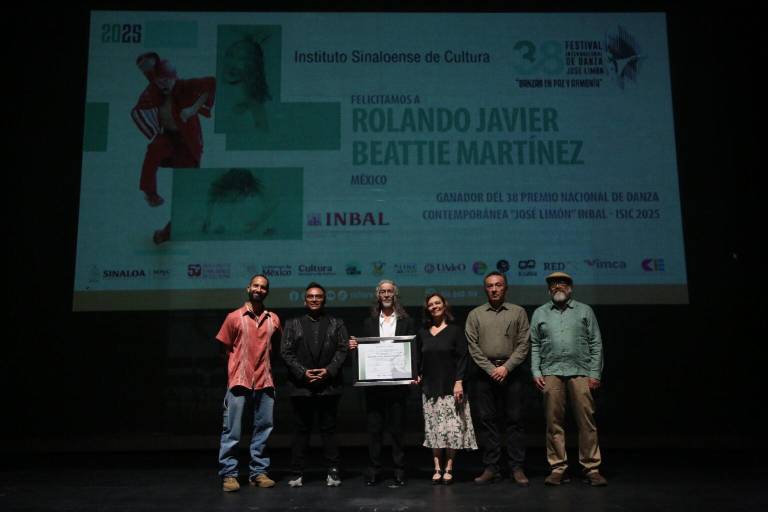 Reconocen a Rolando Beattie con el Premio José Limón