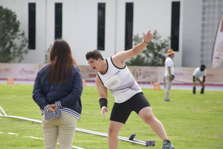 Sinaloa suma un oro y una plata en lanzamiento de bala de la Olimpiada Nacional