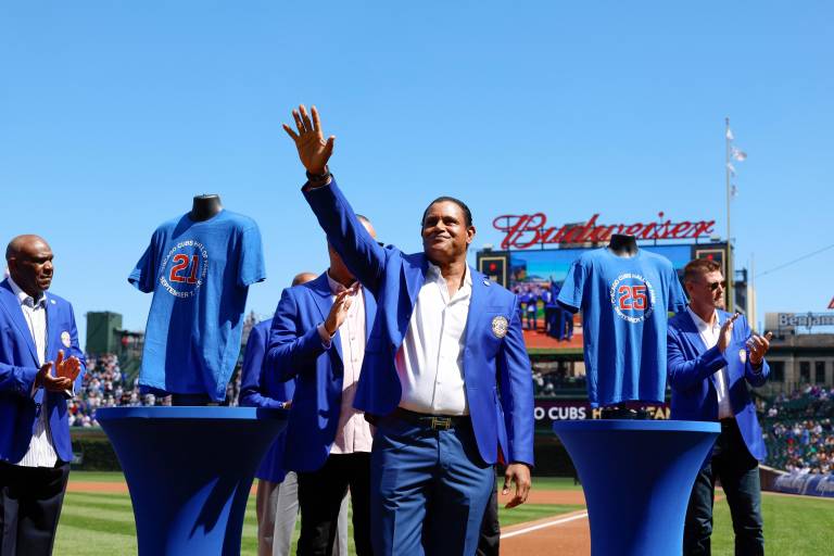 Sammy Sosa fue exaltado al Salón de la Fama de los Cachorros