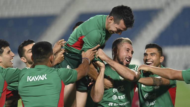 La Selección Mexicana entrena en un buen ambiente.