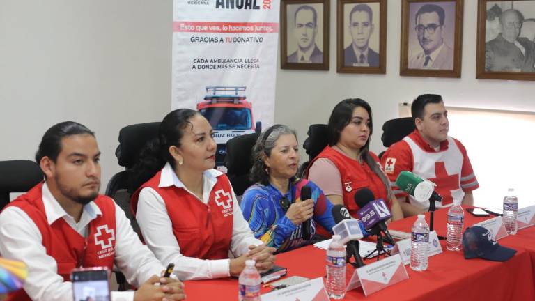 Integrantes de la Cruz Roja aseguran que ven complicado llegar a la meta establecida de 4 millones 400 mil pesos debido a diversos factores.