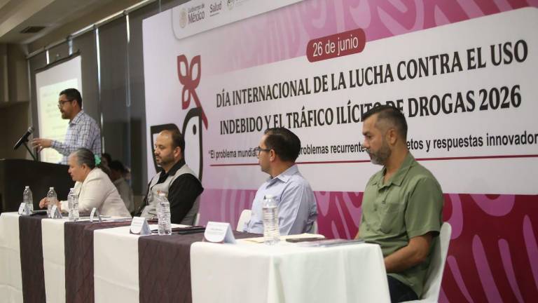 Conmemoración en Culiacán del Día Internacional de la Lucha contra el Uso Indebido y el Tráfico Ilícito de Drogas.