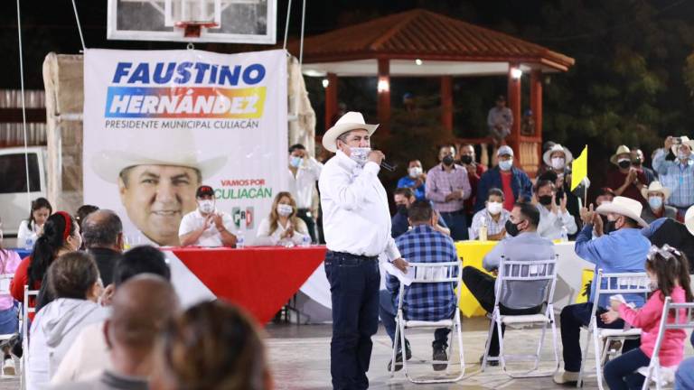 Faustino Hernández inicia campaña por la Alcaldía de Culiacán