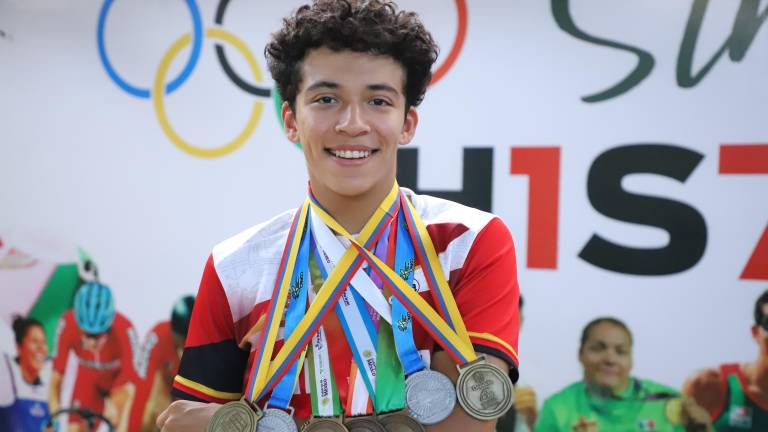 Máximo Caleb Estrada Urrea apunta a representar a México en unos Juegos Olímpicos.