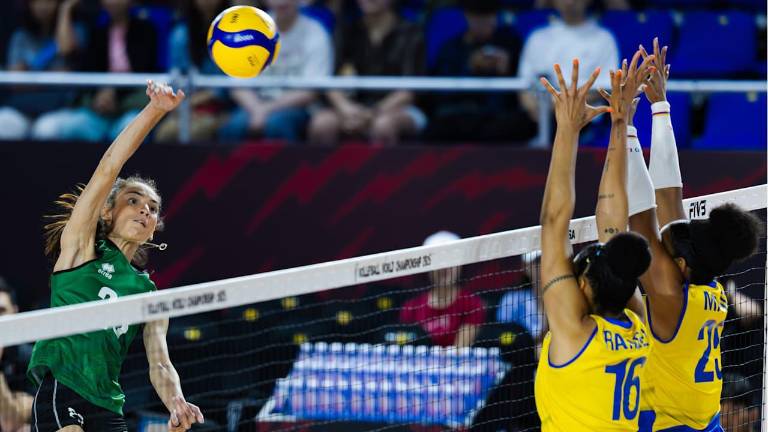 Melanie Parra tuvo una destacada labor por el equipo mexicano.