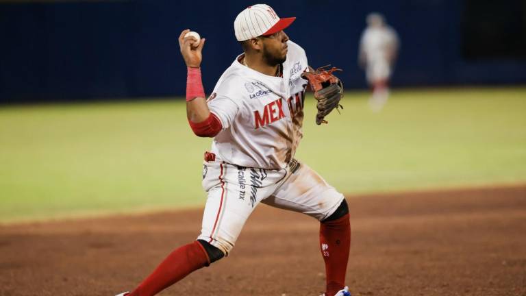 Yangervis Solarte tuvo estadísticas efectivas para los Águilas de Mexicali, para ser el Jugador de la Semana.