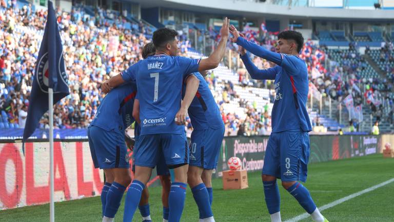 Cruz Azul llega a 25 puntos en el torneo.