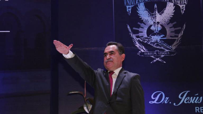 Jesús Madueña Molina asume como Rector de la UAS.