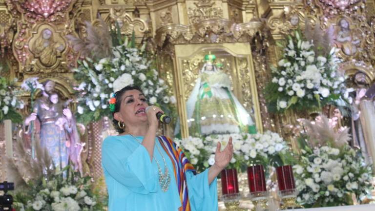 María Elena Leal lamentó que la inseguridad afecte la participación en las festividades.