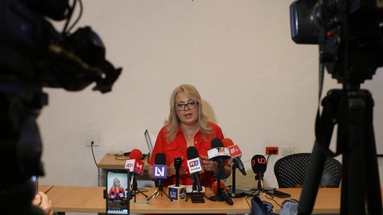 Martha Elena Reyes Zazueta, presidenta de Coparmex en Sinaloa, expone el impacto de la crisis de inseguridad en las empresas.
