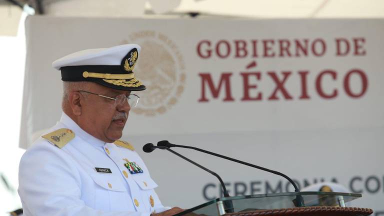 El Almirante Javier Abarca informó que se continúa trabajando con la Sedena y con la Guardia Nacional.