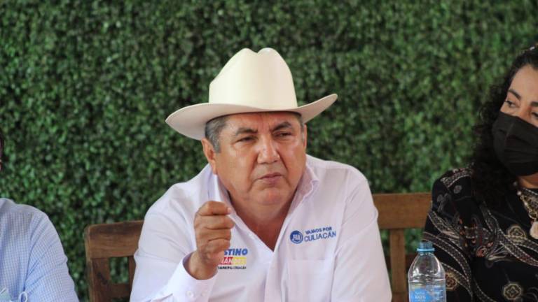 Faustino Hernández, candidato a la Alcaldía de Culiacán.