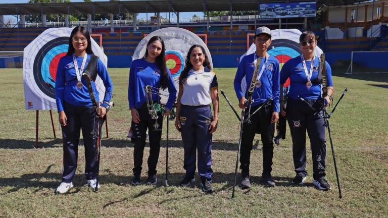 ¡Con puntería certera al éxito! La Escuelita de Tiro de Arco Águilas UAS brilla en la Copa Sonora Outdoor 2025, logrando tres preseas de oro y una de plata
