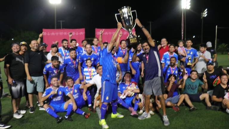 Sindicato de Jumapam es campeón de la Primera Fuerza Municipal.