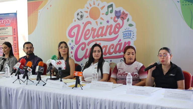 Autoridades de Culiacán dan a conocer la cartelera disponible para las vacaciones de verano.